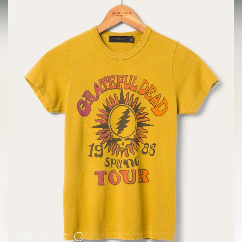 Junk Food Clothing Women’s Grateful Dead 1983 Tour Original Tee